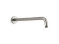 KOHLER K-26307-BN Statement 19" Wall-Mount Single-Function Rainhead Arm And Flange - Vibrant Brushed Nickel