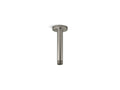 KOHLER K-26320-BN Statement 6" Ceiling-Mount Single-Function Rainhead Arm And Flange - Vibrant Brushed Nickel