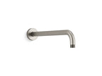 KOHLER K-26322-BN Statement 15-1/2" Wall-Mount Single-Function Rainhead Arm And Flange - Vibrant Brushed Nickel