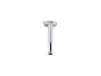 KOHLER K-26320-BV Statement 6" Ceiling-Mount Single-Function Rainhead Arm And Flange - Vibrant Brushed Bronze