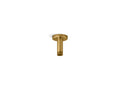 KOHLER K-26319-2MB Statement 3" Ceiling-Mount Single-Function Rainhead Arm And Flange - Vibrant Brushed Moderne Brass