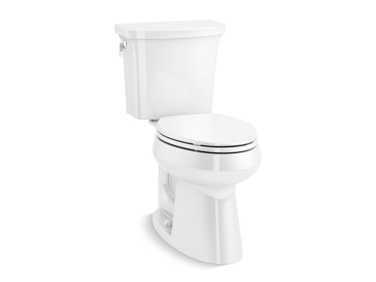 KOHLER K-26076-0 Intrepid The Complete Solution two-piece elongated toilet, 1.28 gpf - White