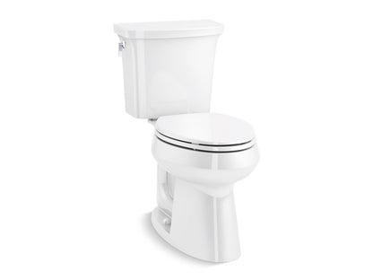 KOHLER K-26076-0 Intrepid The Complete Solution two-piece elongated toilet, 1.28 gpf - White