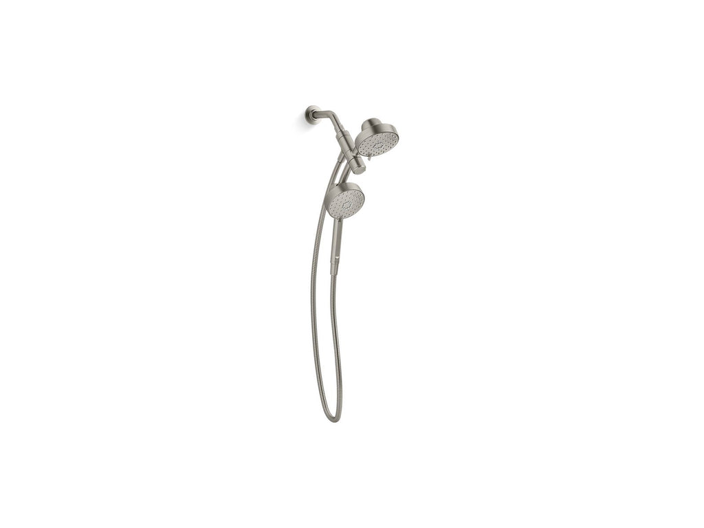 KOHLER K-23218-BN Awaken 2-In-1 Multifunction 2.5 Gpm Shower Combo Kit - Vibrant Brushed Nickel