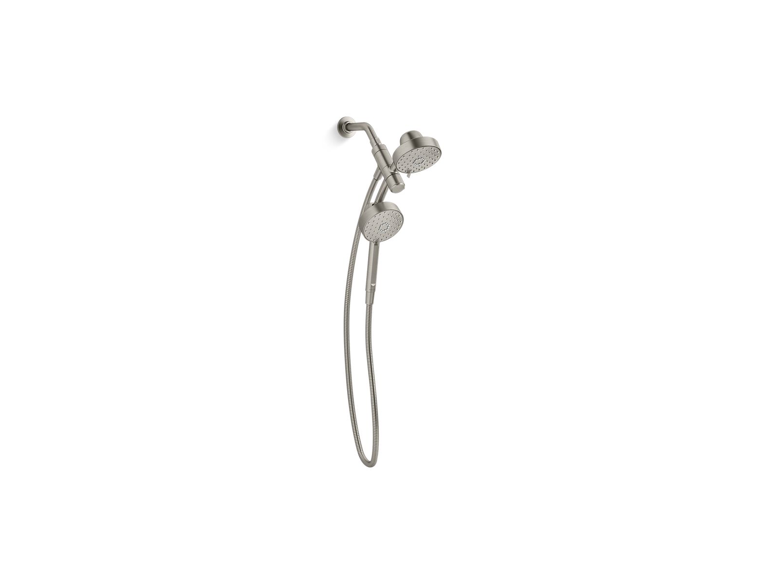KOHLER K-23218-BN Awaken 2-In-1 Multifunction 2.5 Gpm Shower Combo Kit - Vibrant Brushed Nickel