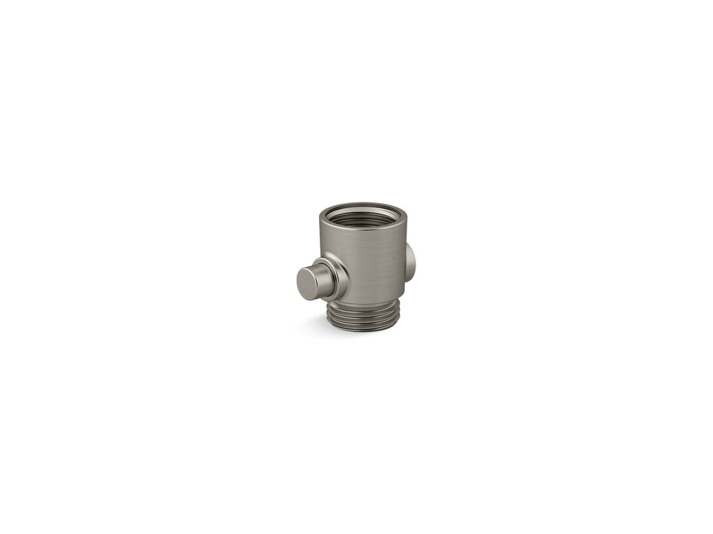 KOHLER K-26311-BN Statement Ada Handshower Hose Adapter - Vibrant Brushed Nickel