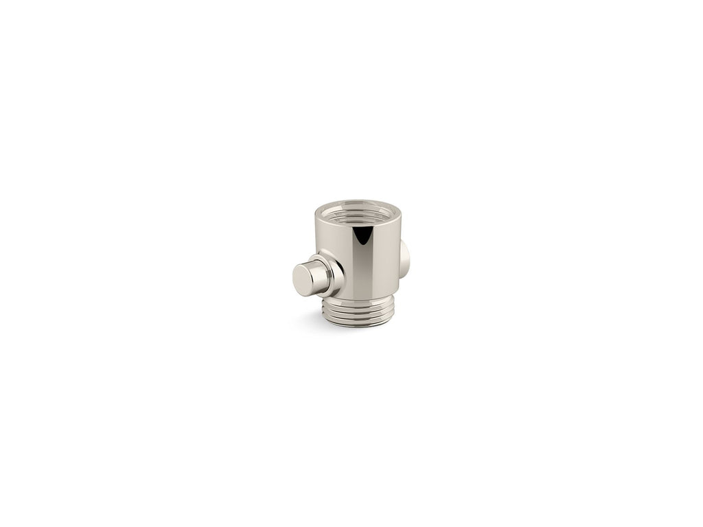 KOHLER K-26311-SN Statement Ada Handshower Hose Adapter - Vibrant Polished Nickel