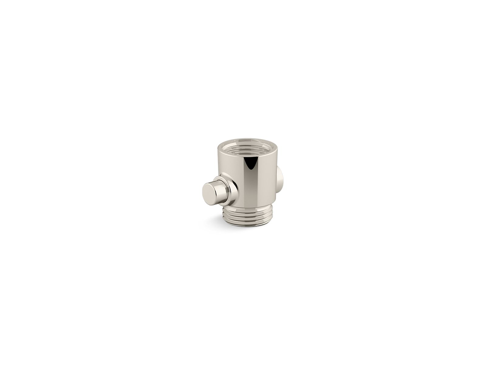 KOHLER K-26311-SN Statement Ada Handshower Hose Adapter - Vibrant Polished Nickel