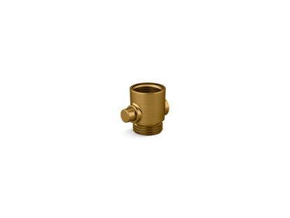 KOHLER K-26311-2MB Statement ADA handshower hose adapter - Vibrant Brushed Moderne Brass