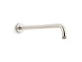 KOHLER K-26307-SN Statement 19" Wall-Mount Single-Function Rainhead Arm And Flange - Vibrant Polished Nickel