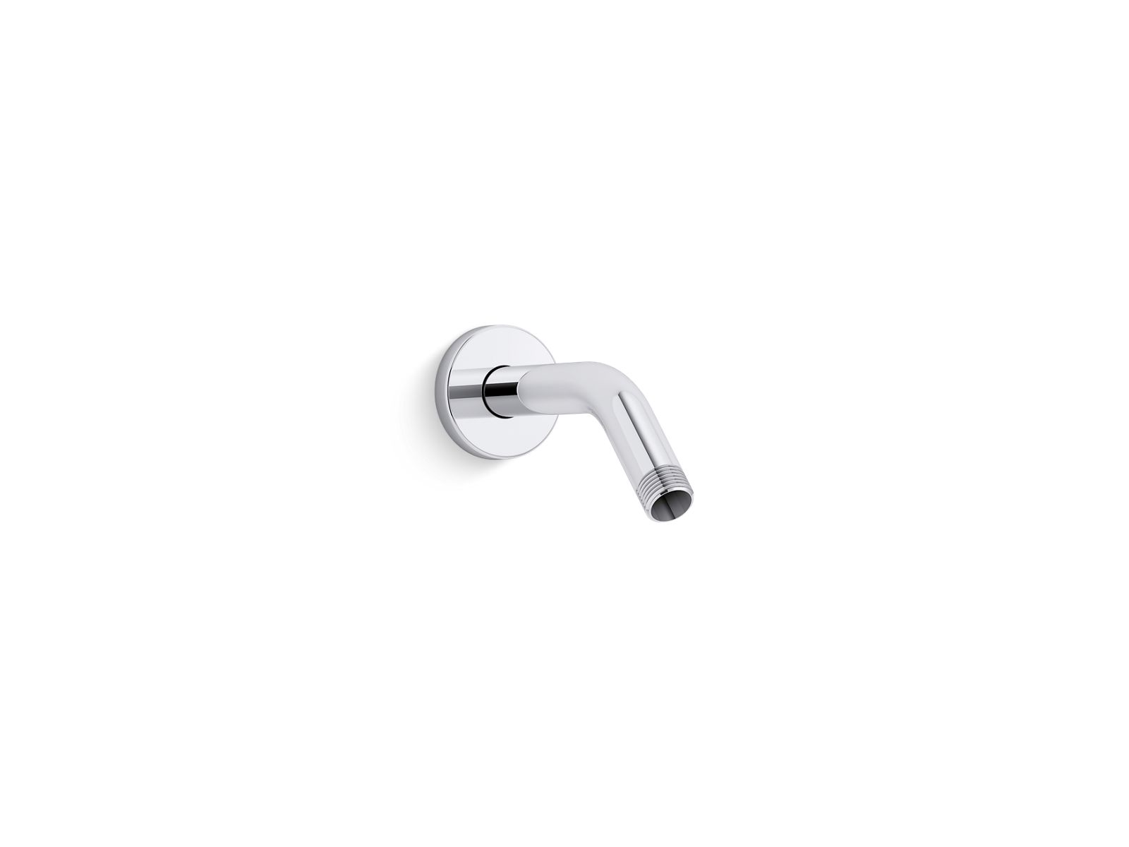 KOHLER K-26318-SN Statement Shower Arm And Flange - Vibrant Polished Nickel