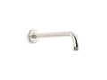 KOHLER K-26322-SN Statement 15-1/2" Wall-Mount Single-Function Rainhead Arm And Flange - Vibrant Polished Nickel