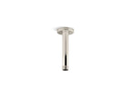 KOHLER K-26320-SN Statement 6" Ceiling-Mount Single-Function Rainhead Arm And Flange - Vibrant Polished Nickel