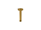 KOHLER K-26320-2MB Statement 6" Ceiling-Mount Single-Function Rainhead Arm And Flange - Vibrant Brushed Moderne Brass