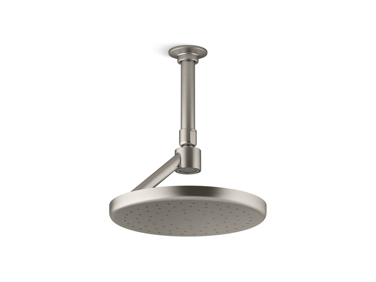 KOHLER K-26301-BN Statement Open Rain Iconic Single-Function Rainhead, 2.5 Gpm In Vibrant Brushed Nickel