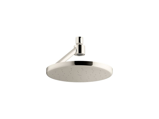 KOHLER K-26301-G-SN Statement Open Rain Iconic Round 9" Single-Function Rainhead, 1.75 Gpm In Vibrant Polished Nickel