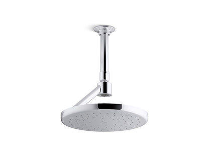 KOHLER K-26301-BL Statement Open Rain iconic single-function rainhead, 2.5 gpm - Matte Black