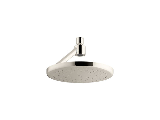 KOHLER K-26301-SN Statement Open Rain Iconic Single-Function Rainhead, 2.5 Gpm In Vibrant Polished Nickel