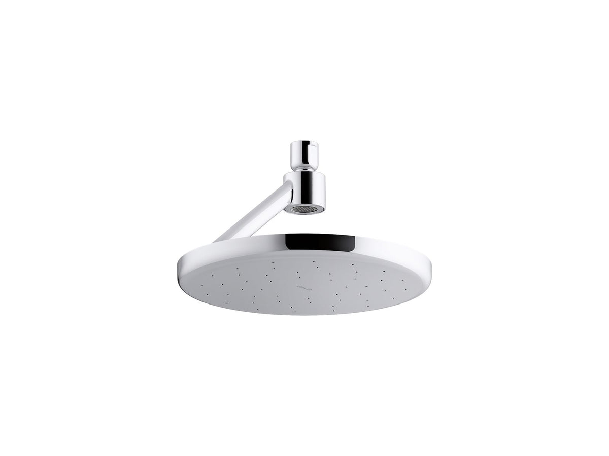 KOHLER K-26301-G-BV Statement Open Rain Iconic Round 9" Single-Function Rainhead, 1.75 Gpm - Vibrant Brushed Bronze