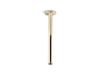 KOHLER K-26321-AF Statement 12" Ceiling-Mount Single-Function Rainhead Arm And Flange - Vibrant French Gold