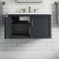 KOHLER K-33578-ASB-1WX Winnow 30" Bathroom Vanity Cabinet With Sink And Quartz Top In Slate Grey