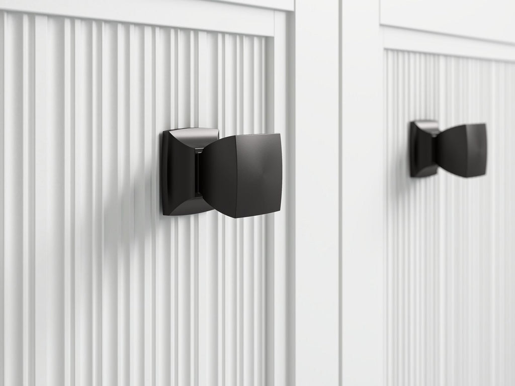 KOHLER K-33542-BL Hearthaven Cabinet Knob - Matte Black