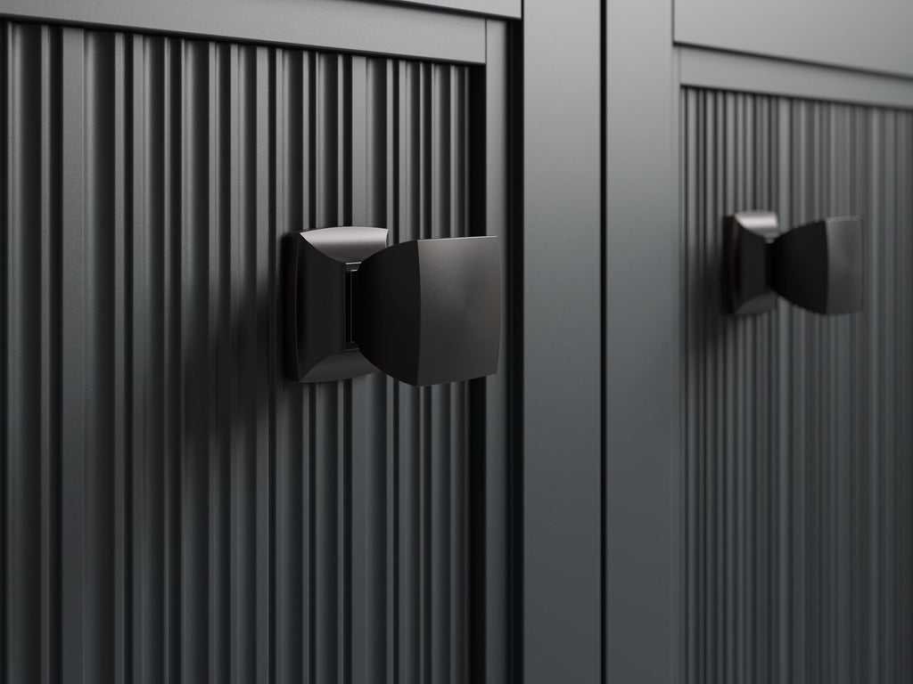 KOHLER K-33542-BL Hearthaven Cabinet Knob - Matte Black