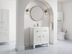 KOHLER K-33541-ASB-0 Hearthaven 24" X 28" Wall Cabinet - White