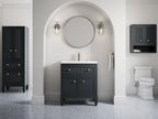 KOHLER K-33541-ASB-0 Hearthaven 24" X 28" Wall Cabinet - White