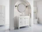 KOHLER K-33541-ASB-0 Hearthaven 24" X 28" Wall Cabinet - White