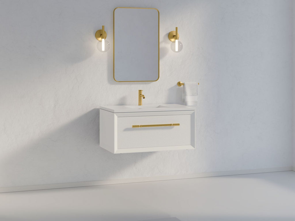 KOHLER K-33562-0 Enivo 36" Wall-Hung Bathroom Vanity Cabinet - White