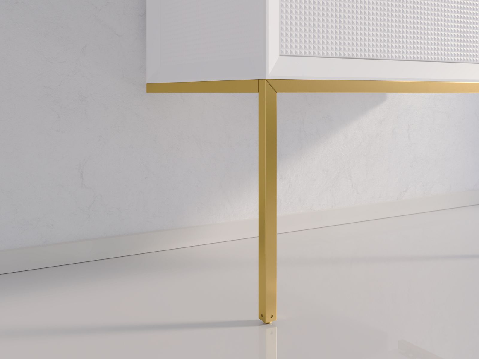 KOHLER K-33564-HF6 Enivo 36" Vanity Legs - Brushed Brass