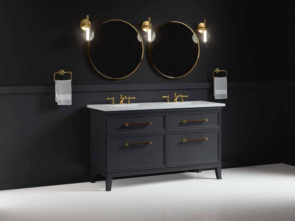 KOHLER K-33560-1WX Artifacts 60" Bathroom Vanity Cabinet - Slate Grey