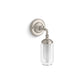 KOHLER K-72584-BNL Artifacts One-Light Sconce In Brushed Nickel