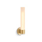 KOHLER K-32375-SC01-2GL Purist One-Light Sconce In Brushed Moderne Brass