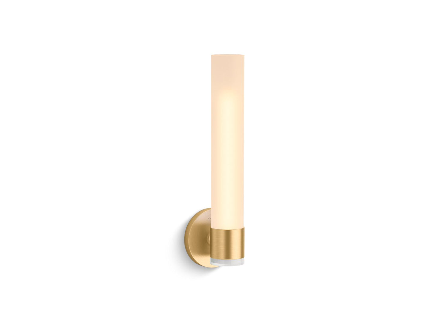 KOHLER K-32375-SC01-2GL Purist One-Light Sconce In Brushed Moderne Brass