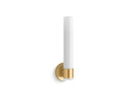 KOHLER K-32375-SC01-2GL Purist One-Light Sconce - Brushed Moderne Brass