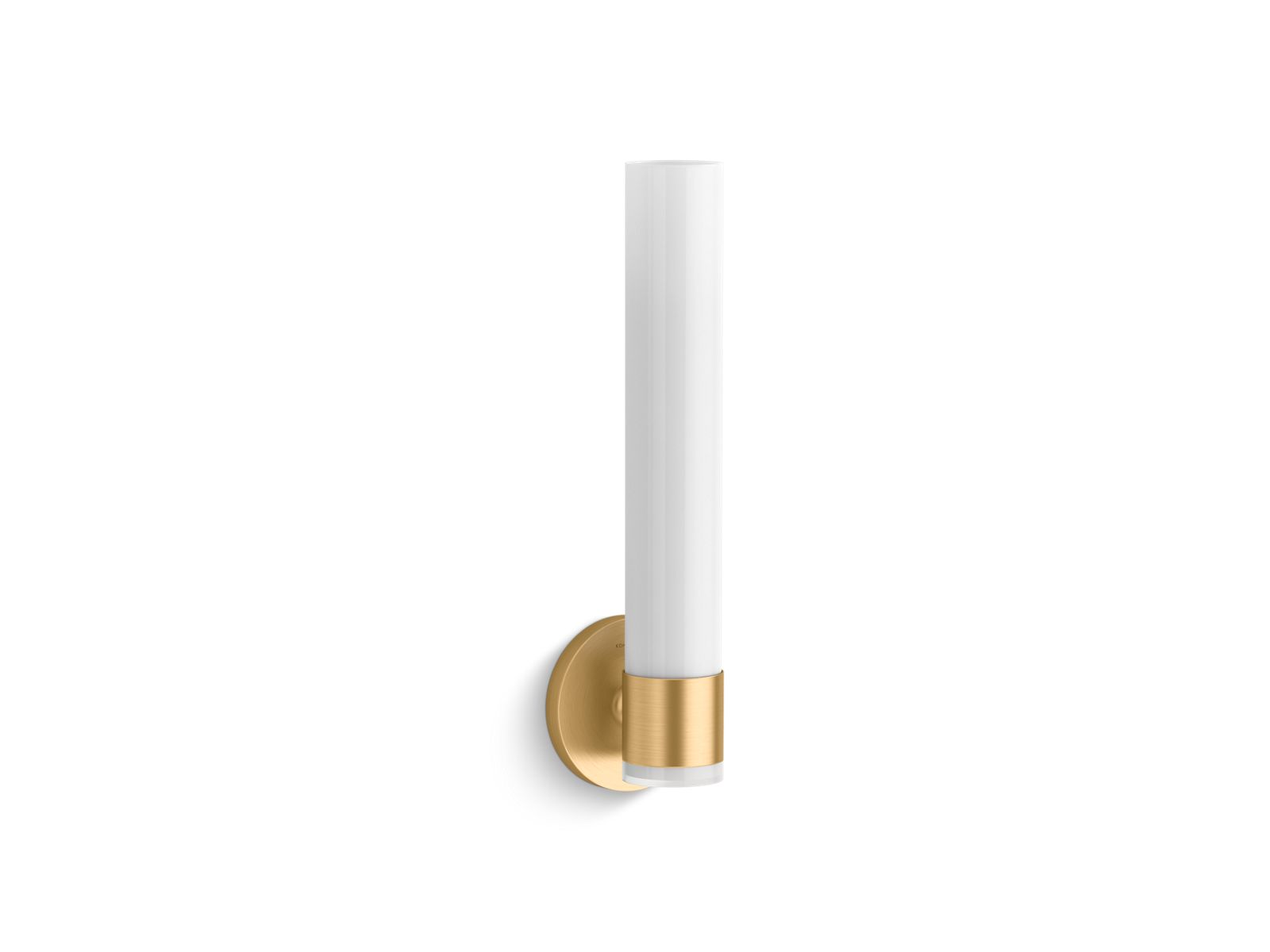 KOHLER K-32375-SC01-2GL Purist One-Light Sconce - Brushed Moderne Brass