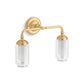 KOHLER K-72582-2GL Artifacts Two-Light Sconce In Brushed Moderne Brass