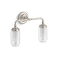 KOHLER K-72582-BNL Artifacts Two-Light Sconce In Brushed Nickel