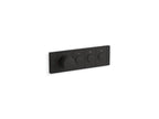 KOHLER K-26347-9-BL Anthem Three-Outlet Recessed Mechanical Thermostatic Valve Control - Matte Black