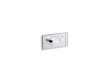 KOHLER K-26345-9-CP Anthem One-outlet recessed mechanical thermostatic valve control - Polished Chrome