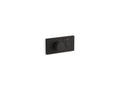 KOHLER K-26345-9-BL Anthem One-Outlet Recessed Mechanical Thermostatic Valve Control - Matte Black