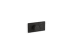 KOHLER K-26345-9-BL Anthem One-Outlet Recessed Mechanical Thermostatic Valve Control - Matte Black