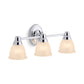 KOHLER K-11367-CPL Forte Three-Light Sconce In Polished Chrome