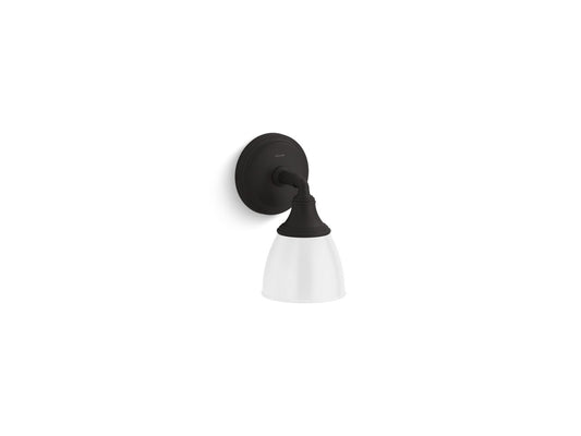 KOHLER K-10570-BLL Devonshire One-Light Sconce In Matte Black