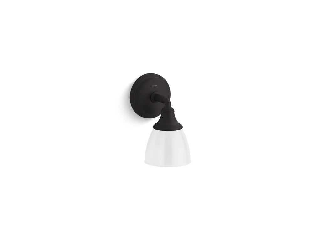 KOHLER K-10570-BLL Devonshire One-Light Sconce - Matte Black
