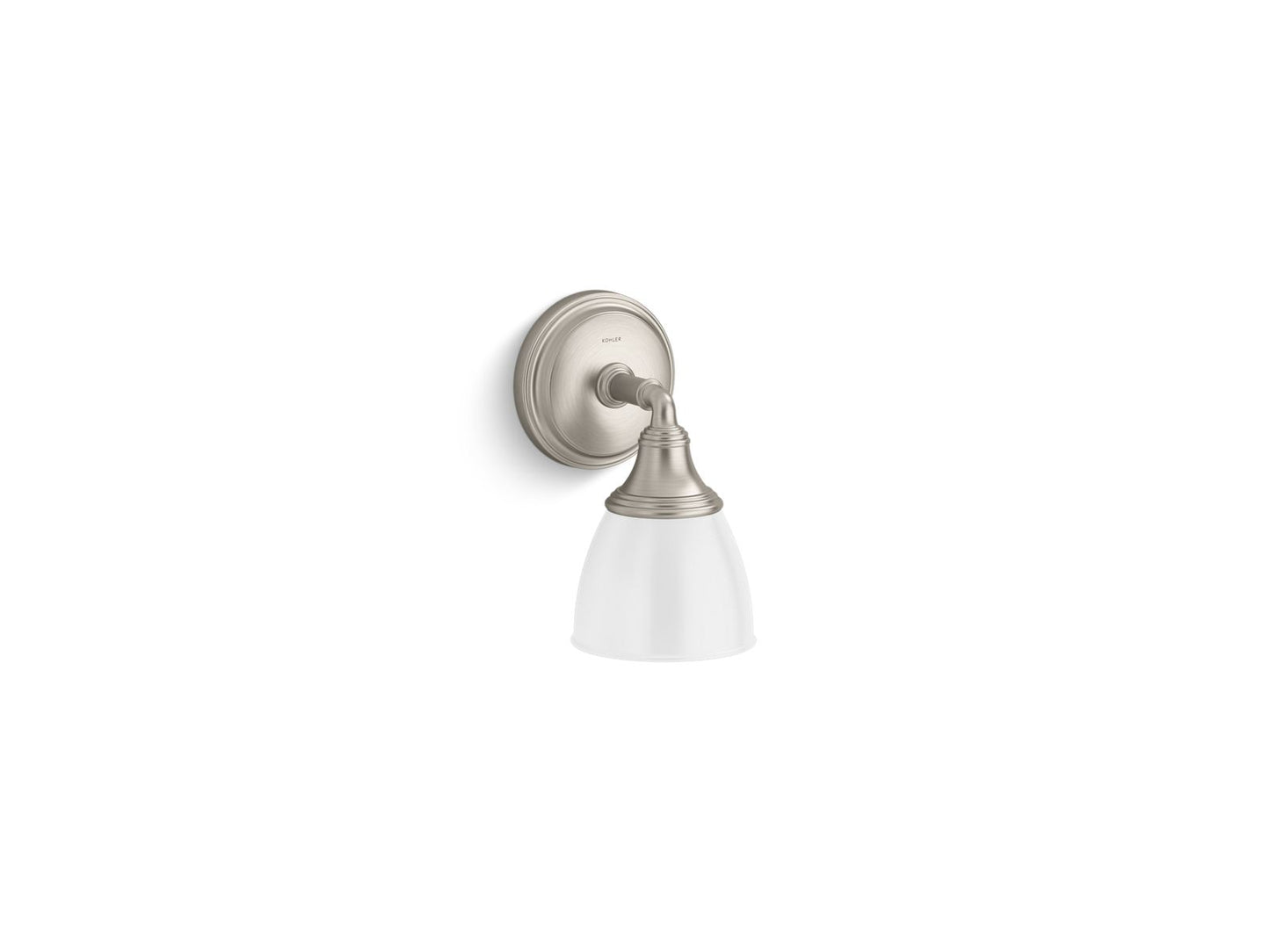 KOHLER K-10570-BNL Devonshire One-Light Sconce In Brushed Nickel