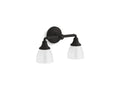 KOHLER K-10571-BLL Devonshire Two-Light Sconce - Matte Black