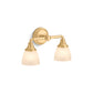 KOHLER K-10571-2GL Devonshire Two-Light Sconce In Brushed Moderne Brass